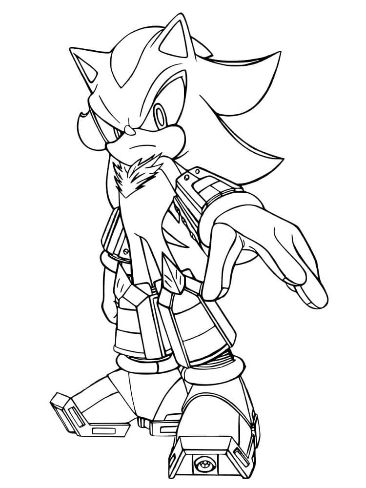 Desenho de Shadow 8 para Colorir