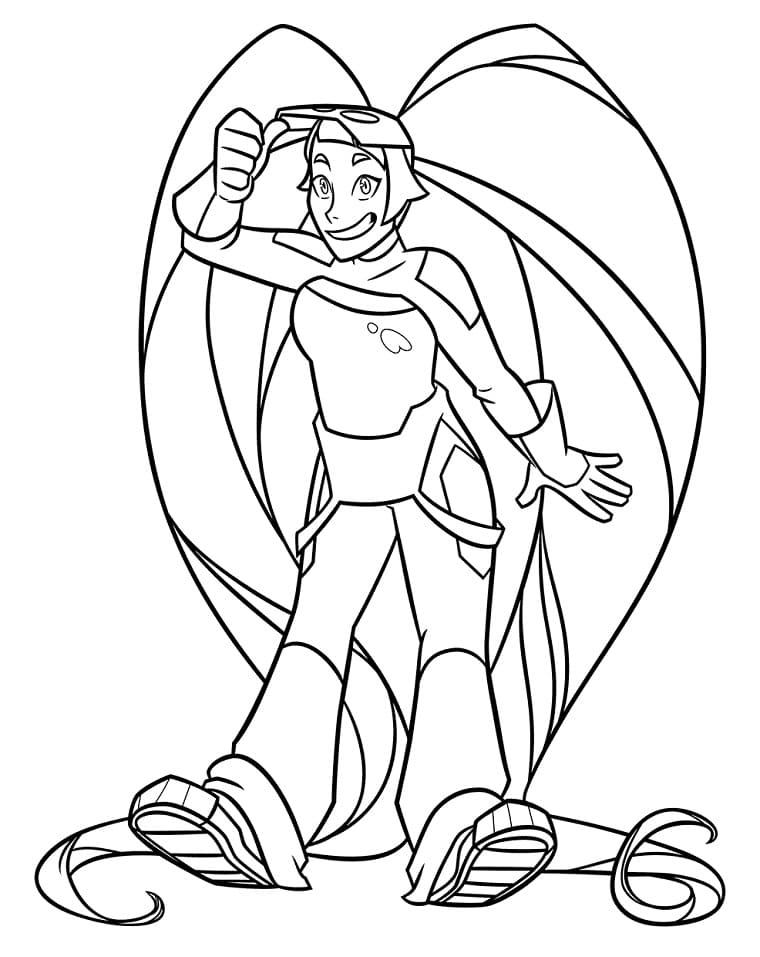 Desenho Entrapta de She-Ra para Colorir