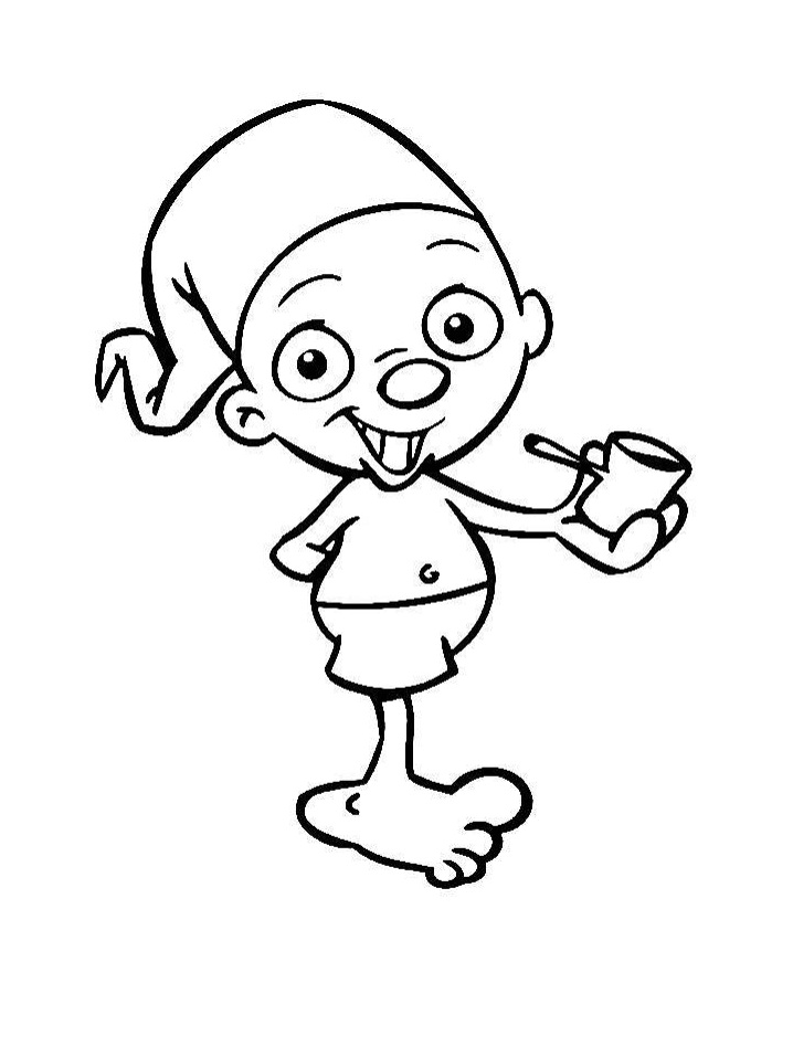 Baixar Desenho de Atividade Folclore Saci Perere