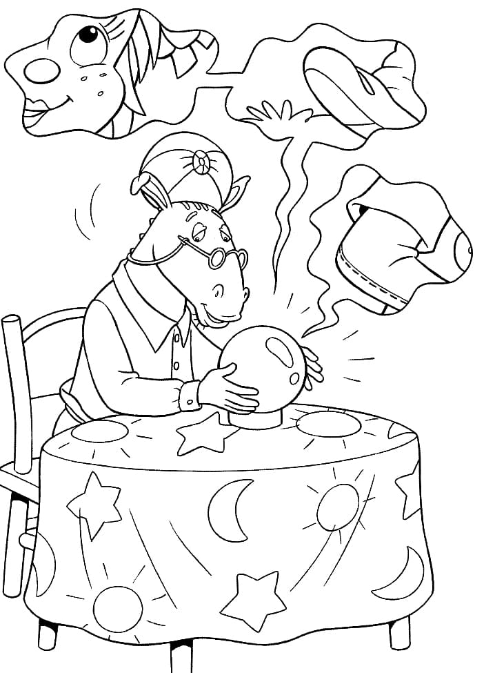 Desenho de Conselheiro para Colorir Pdf Grátis