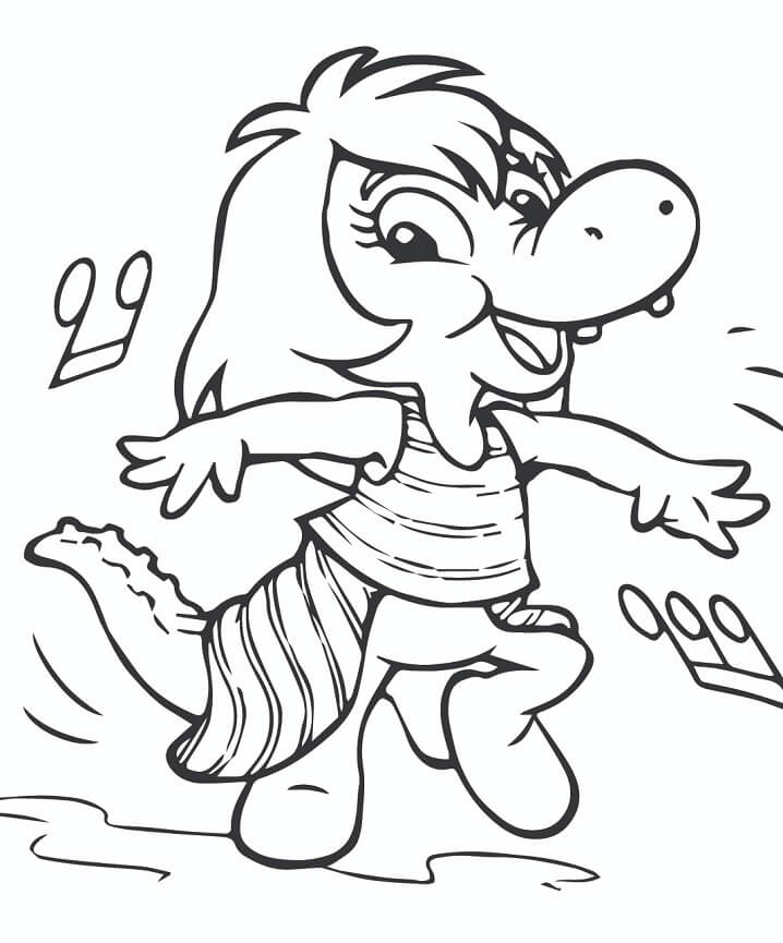 Desenho de Cuca Download Pdf para Colorir