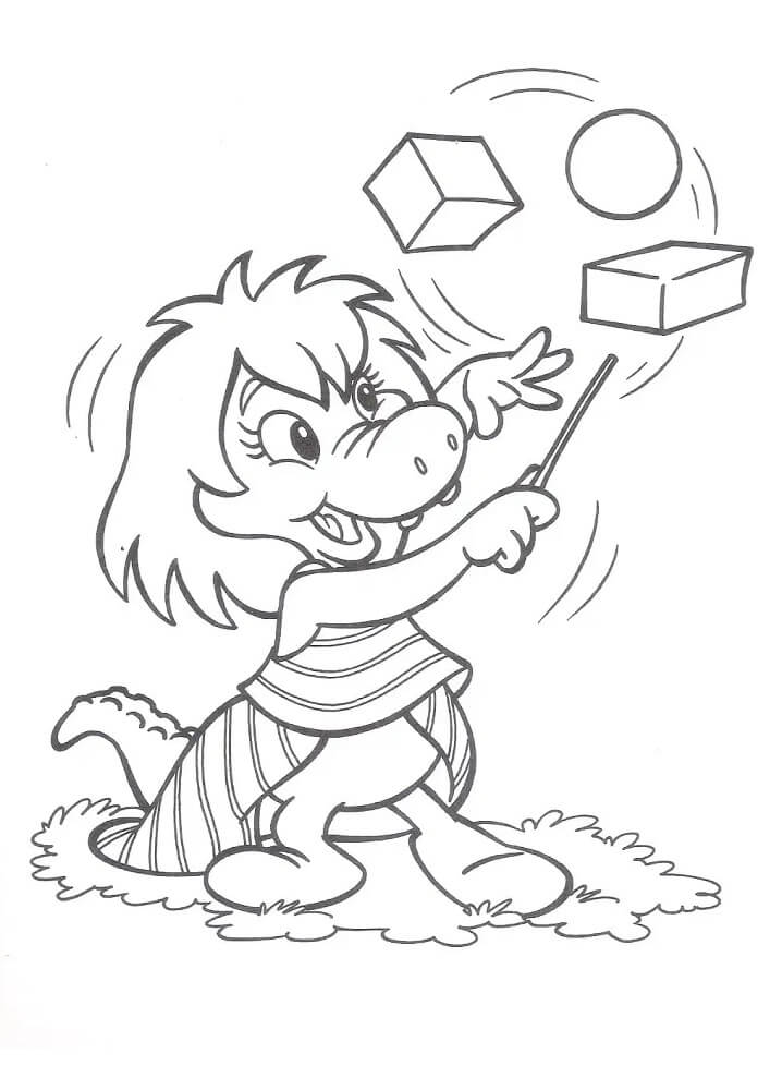 Desenho de Cuca Pdf para Colorir