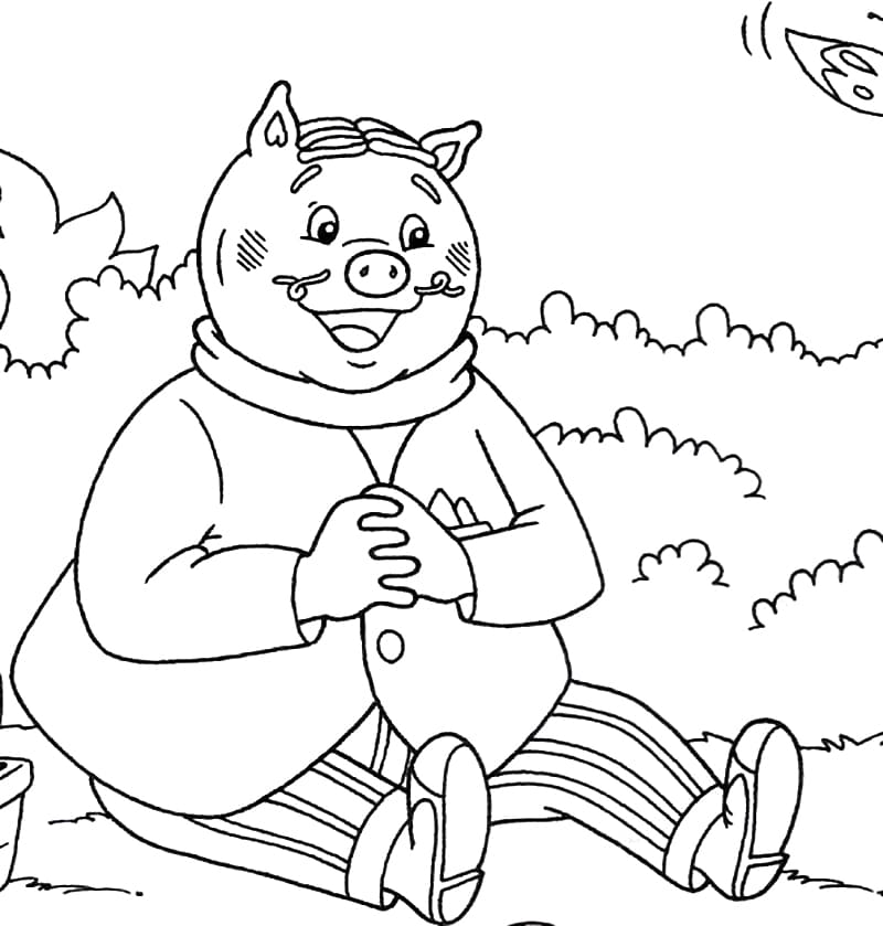 Desenho de Marques de Rabico para Colorir Download