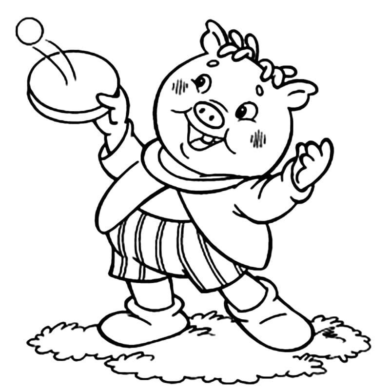 Desenho de Marques de Rabico Pdf para Imprimir e Colorir