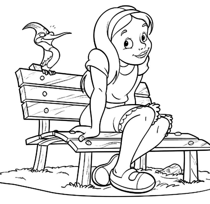 Desenho de Narizinho Grátis para Colorir