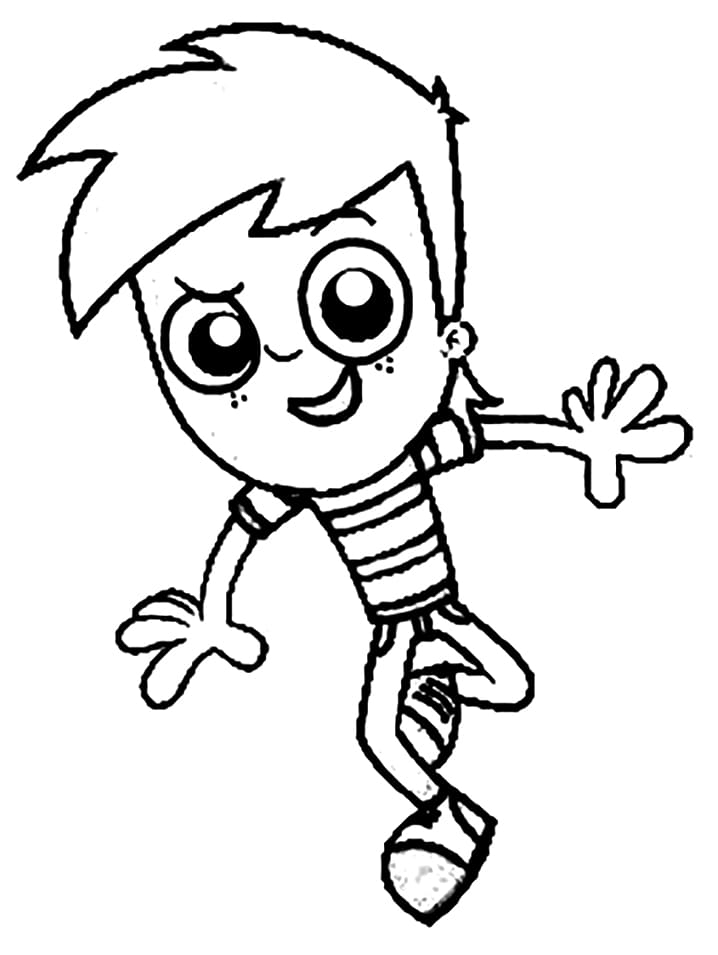 Desenho de Pedrinho para Colorir Download