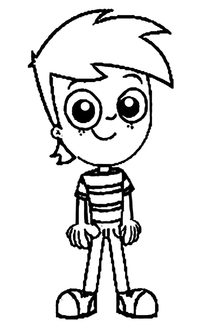 Desenho de Pedrinho para Colorir Imprimivel