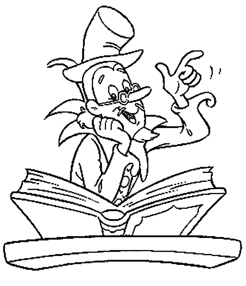 Desenho de Visconde de Sabugosa Download para Imprimir e Colorir