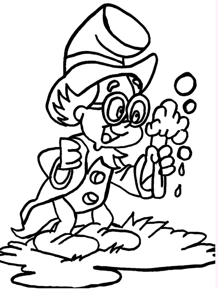 Desenho de Visconde de Sabugosa Grátis para Colorir