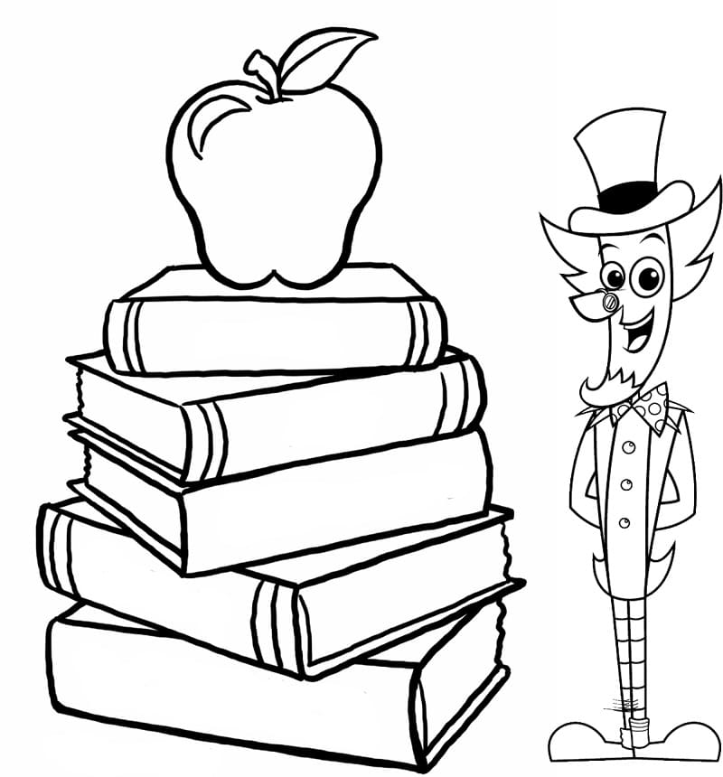Desenho de Visconde de Sabugosa para Colorir Pdf Grátis