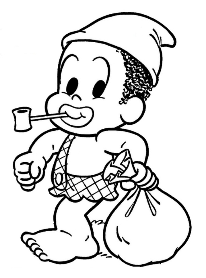 Desenho do Saci Perere para Colorir Gratuitamente