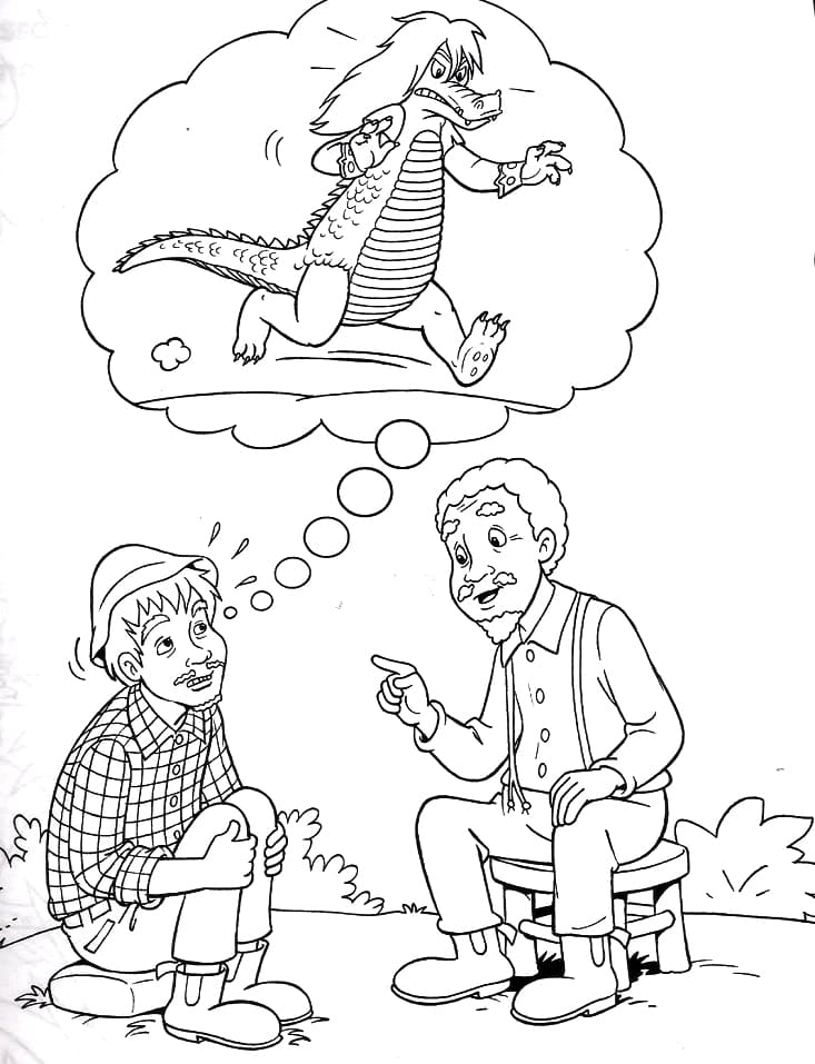Desenhos de Sitio do Picapau Amarelo para Colorir