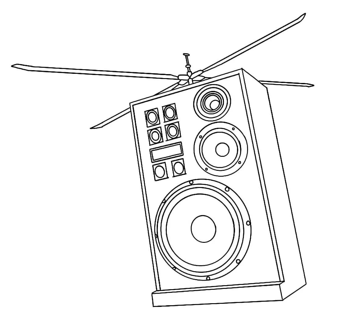 Desenho de Incrível Skibidi Toilet para Colorir