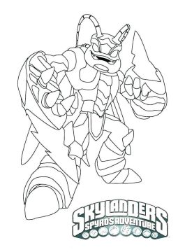Desenho Swarm Skylanders para Colorir Imprimir e Colorir