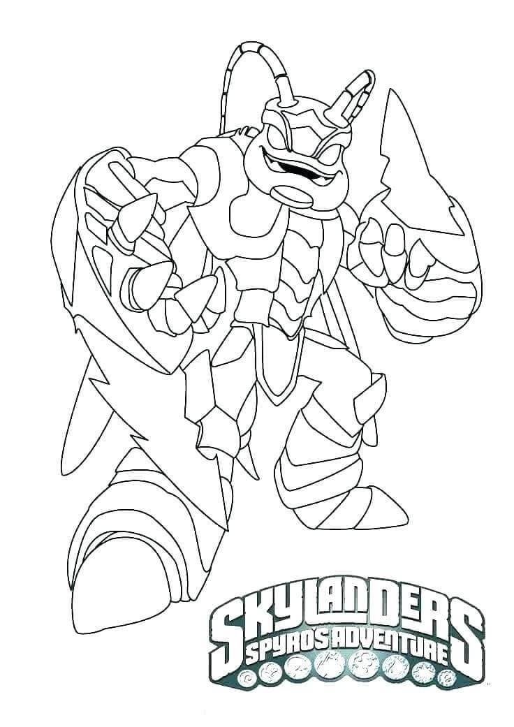 Desenhos de Skylanders para Colorir