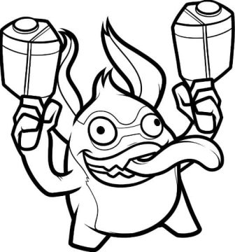 Desenho Trigger Skylanders Imprimir e Colorir