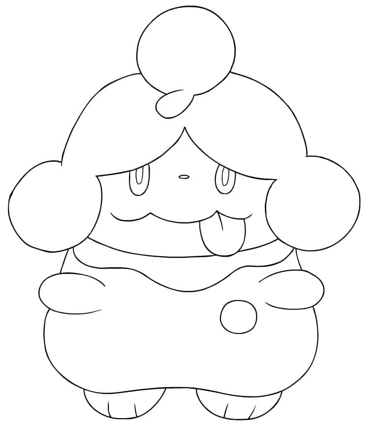 Desenhos de Slurpuff para Colorir
