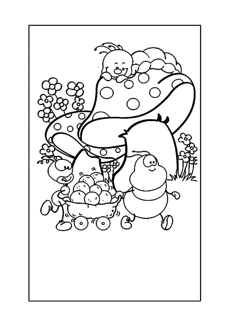 Desenho de Smilinguido Bíblico para Colorir em Casa