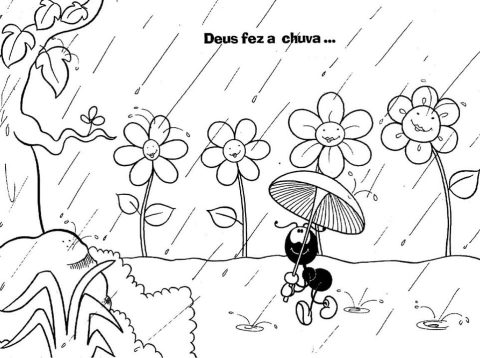 Desenho de Smilinguido da bíblia para Colorir com Giz de Cera Pdf