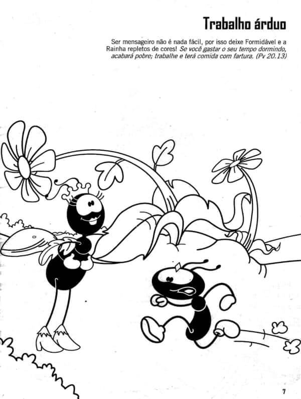 Desenho de Smilinguido da Bíblia para Imprimir Imprimivel