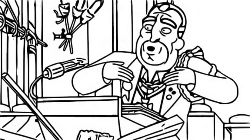 Desenhos de Solar Opposites para Colorir