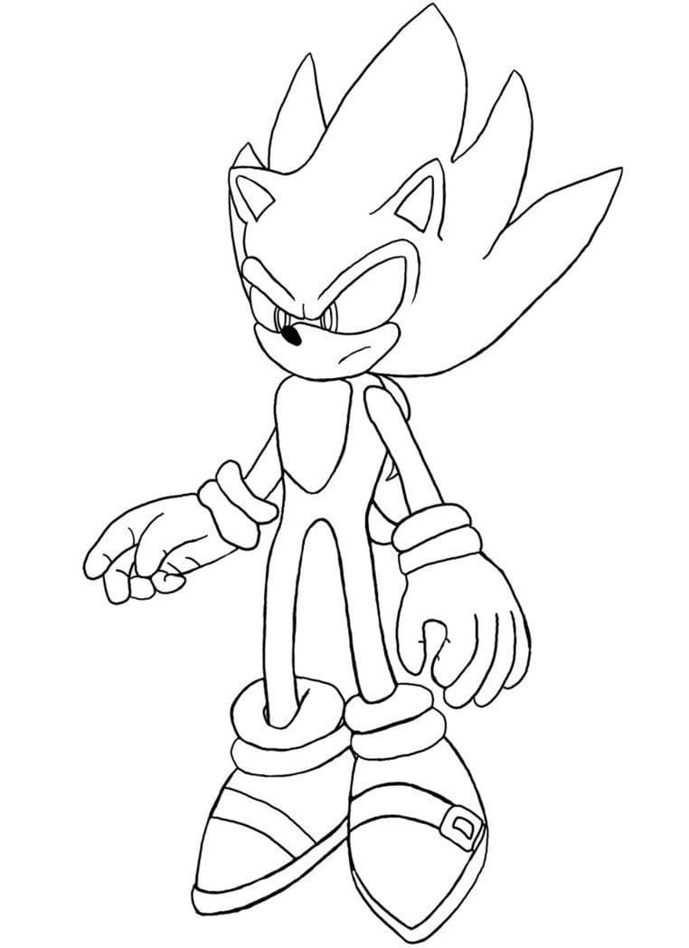 Desenho para Pintar do Supersonic A4