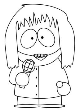 Desenho Shelly de South Park para Colorir