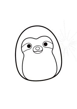 Desenho de Taylor de Squishmallow para Colorir