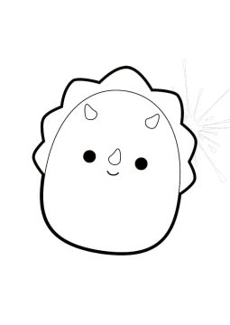 Desenho de Tristan de Squishmallow para Colorir