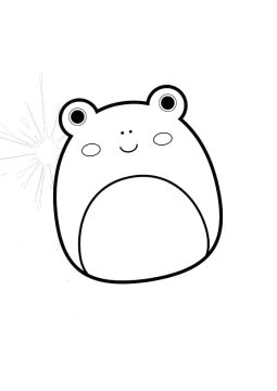 Desenho de Wendy de Squishmallow para Colorir