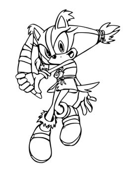 Desenho de Sticks The Badger para crianças para Colorir