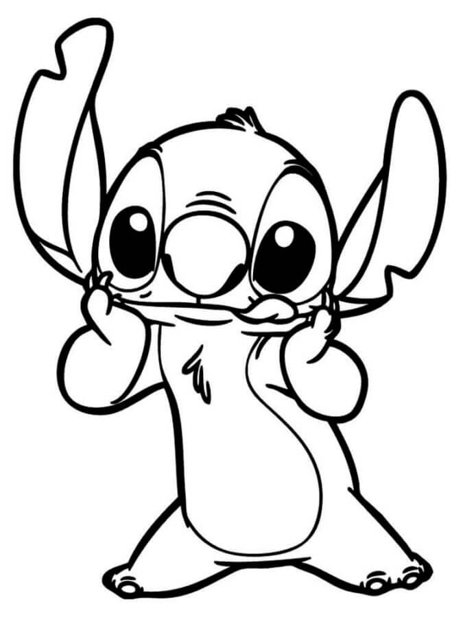 Desenhos de Stitch para Imprimir e Colorir Grátis