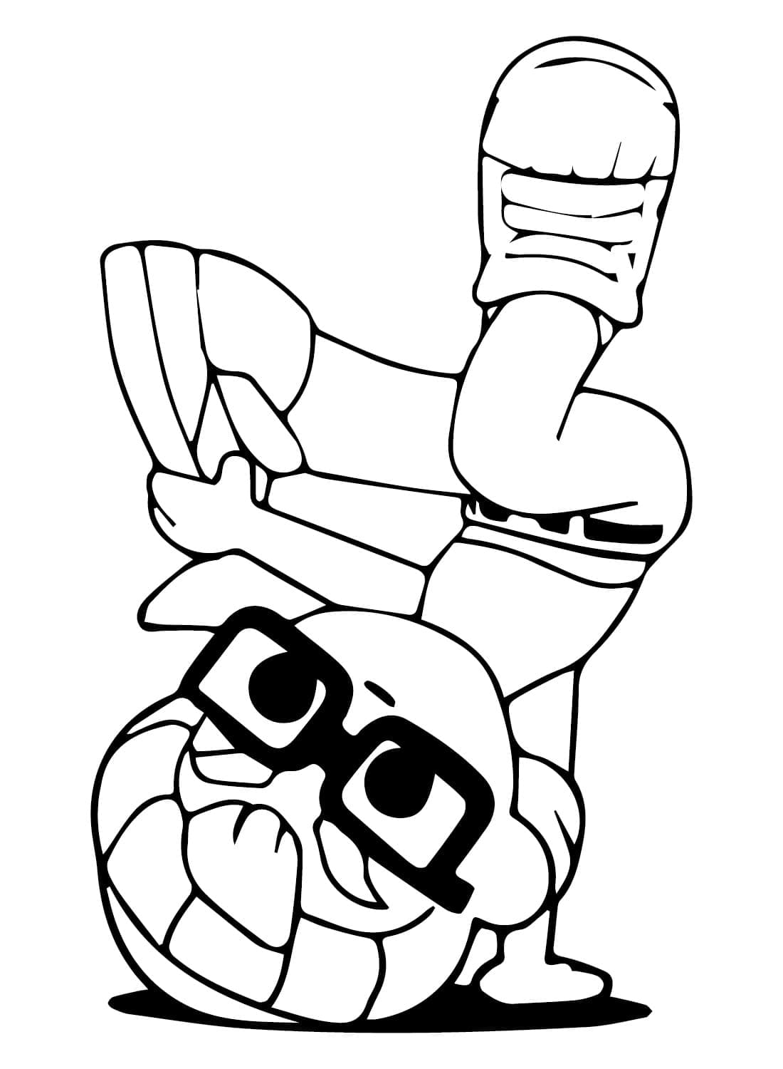 Desenho de Imagem de Subway Surfers para Colorir