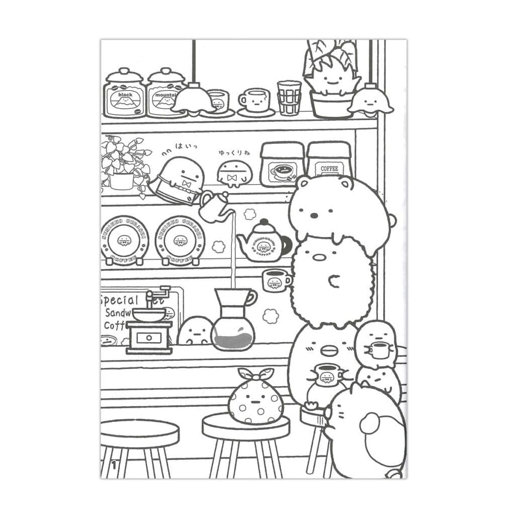 Desenho de Sumikko Gurashi Grátis para Crianças para Colorir