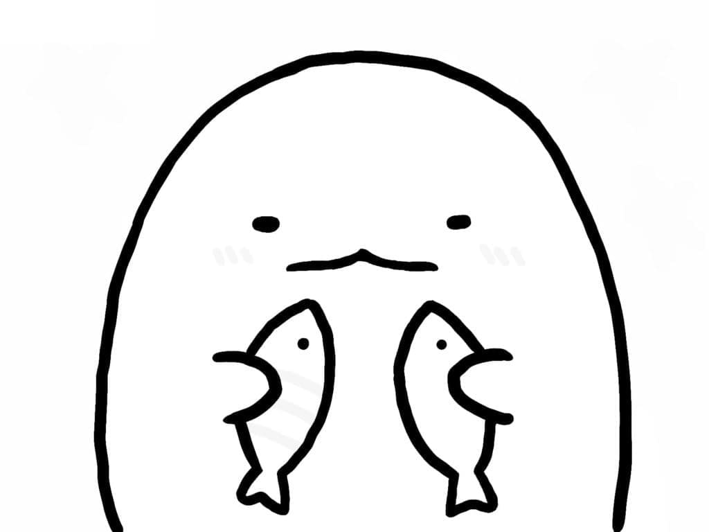 Desenho de Sumikko Gurashi Imprimivel Grátis para Crianças para Colorir