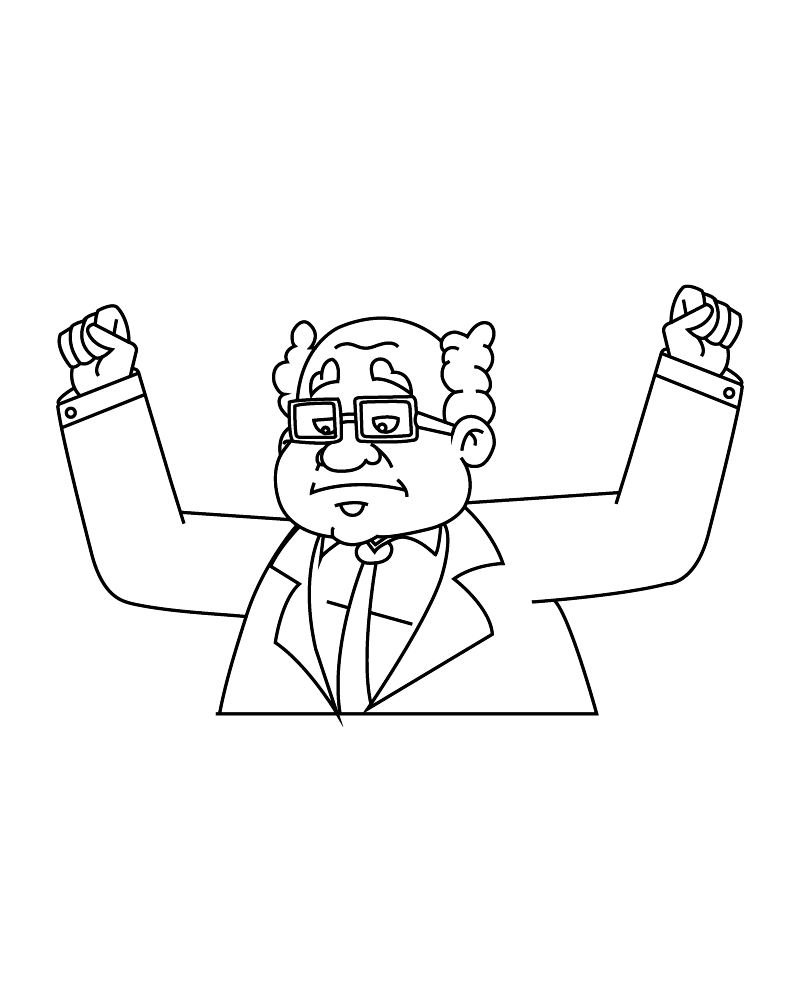 Desenhos de Babu Super Sema para Imprimir e Colorir