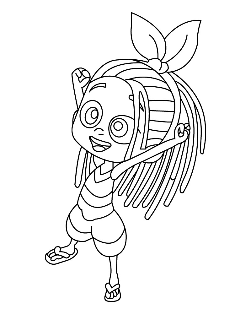 Desenhos dos Personagens Super Sema para Imprimir e Colorir