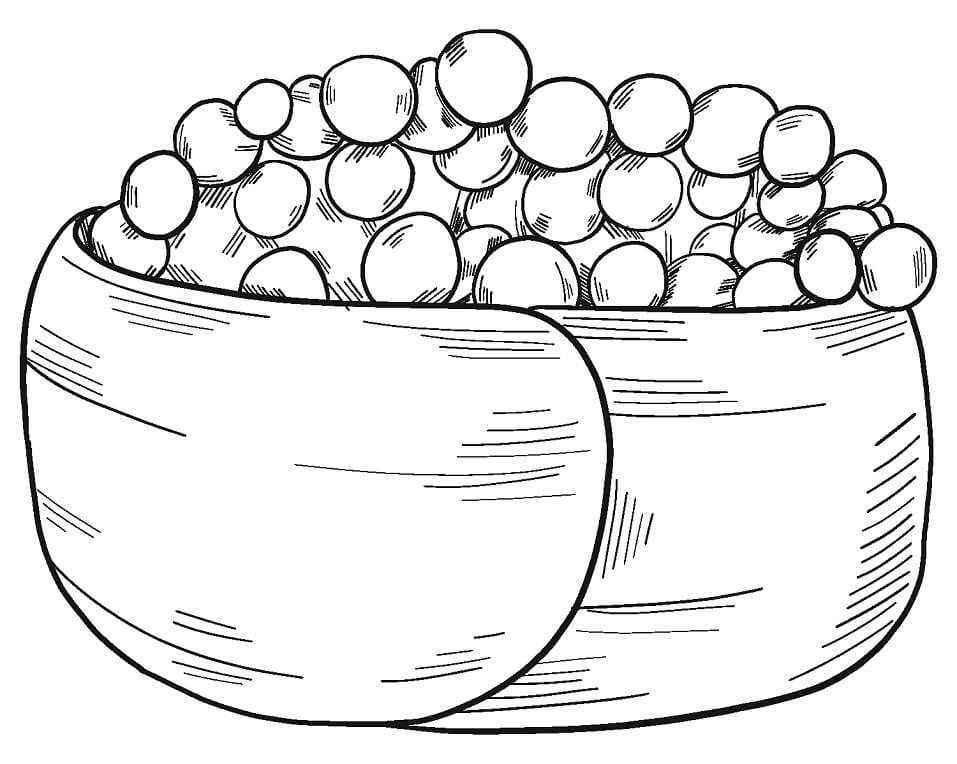 Desenho de Sushi para Colorir Download