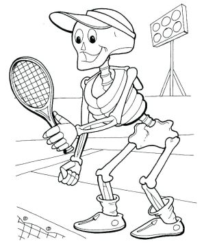 Desenho de tênis para Colorir Download