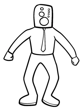 Desenhos Infantis Titan Speakerman
