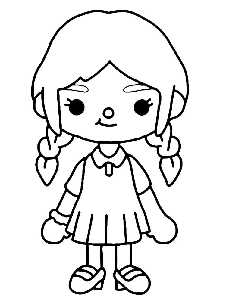 Desenho de Tocá Boca Download para Colorir e Imprimir Pdf