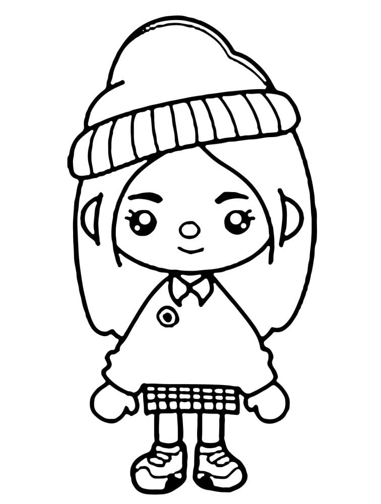 Desenho de Tocá Boca Download Pdf para Colorir