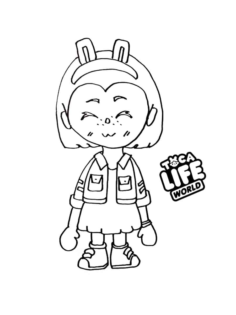 Desenho de Tocá Boca Grátis Pdf para Colorir e Imprimir