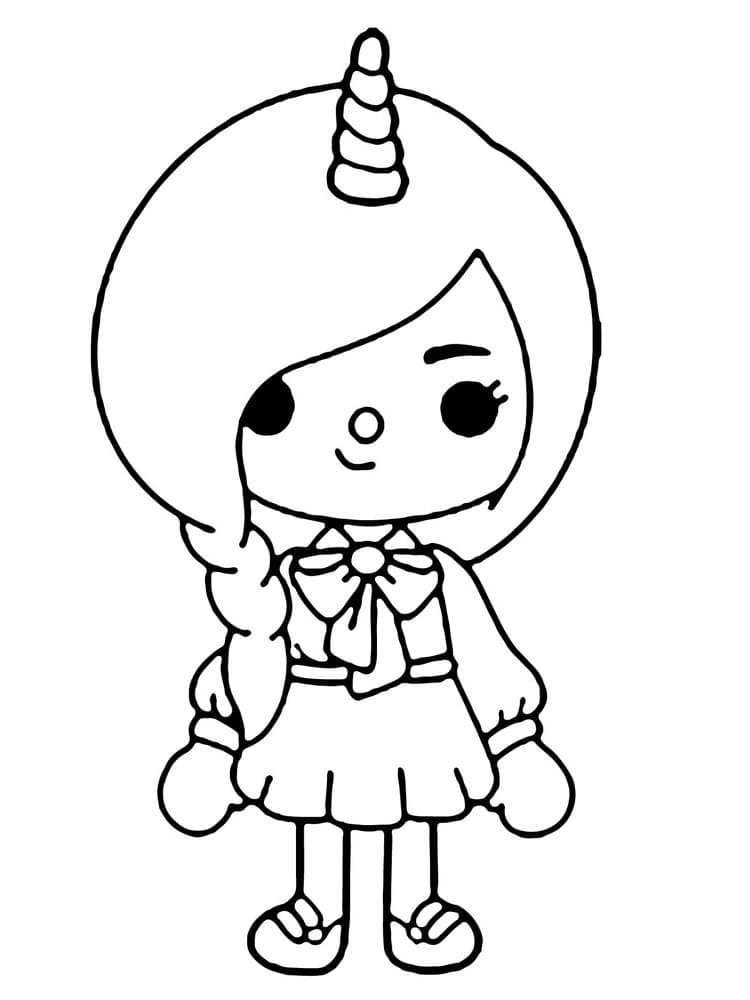 Desenho de Tocá Boca Imprimivel para Colorir e Imprimir