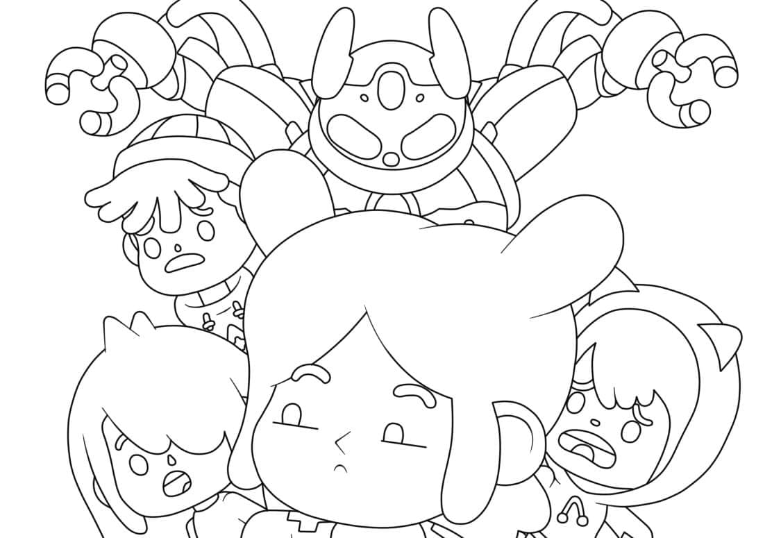 Desenho de Tocá Boca para Colorir Grátis Download