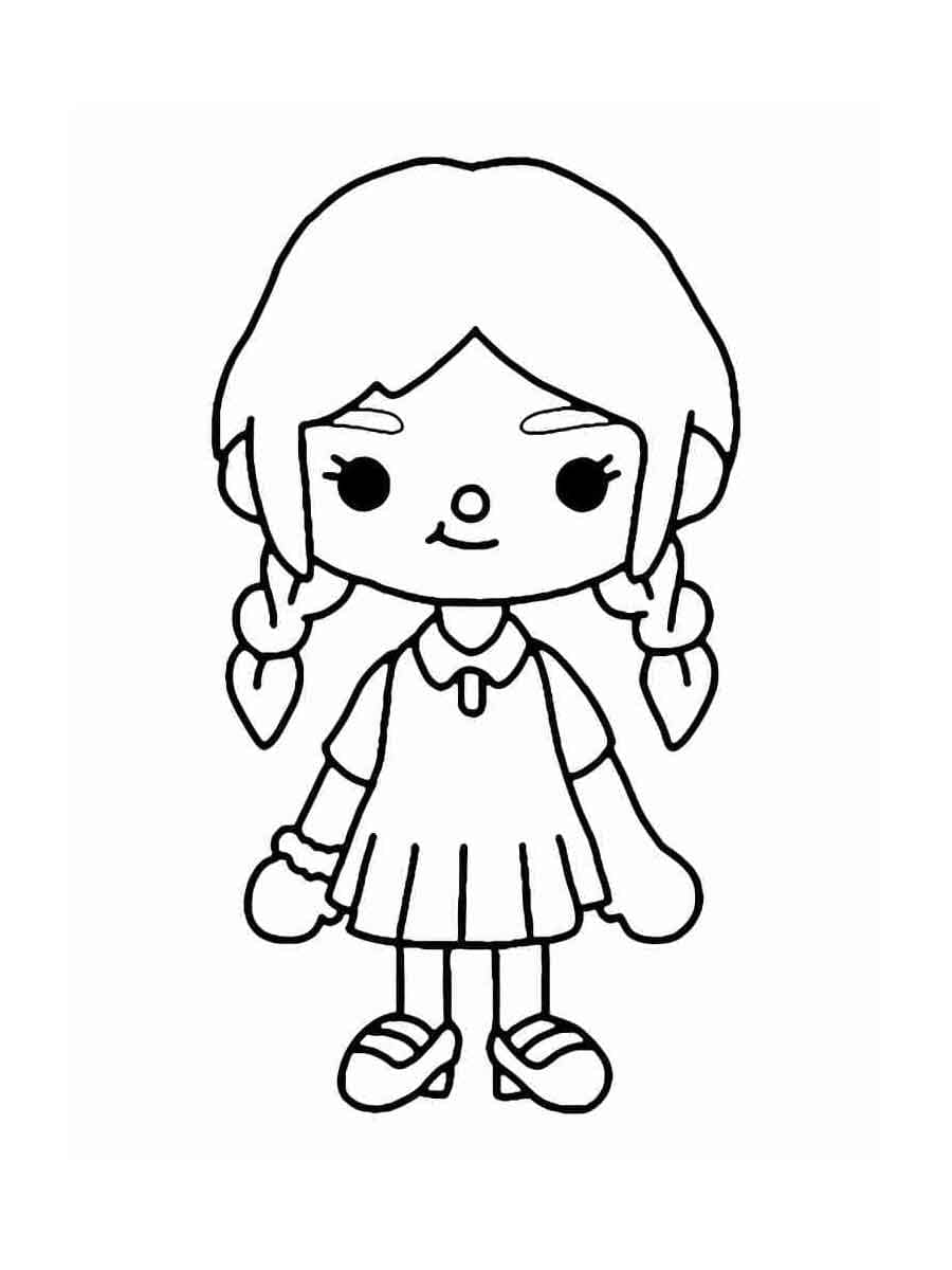 Desenho de Tocá Boca para Colorir Pdf Imprimivel