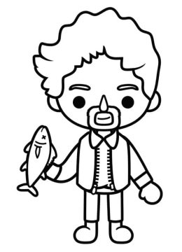 Desenhos Toca Boca para Imprimir Colorir 61