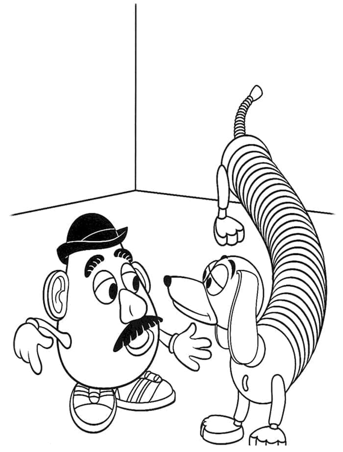 Desenho de Toy Story Grátis para Crianças para Colorir