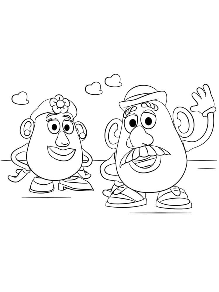 Desenho de Toy Story para Crianças para Colorir