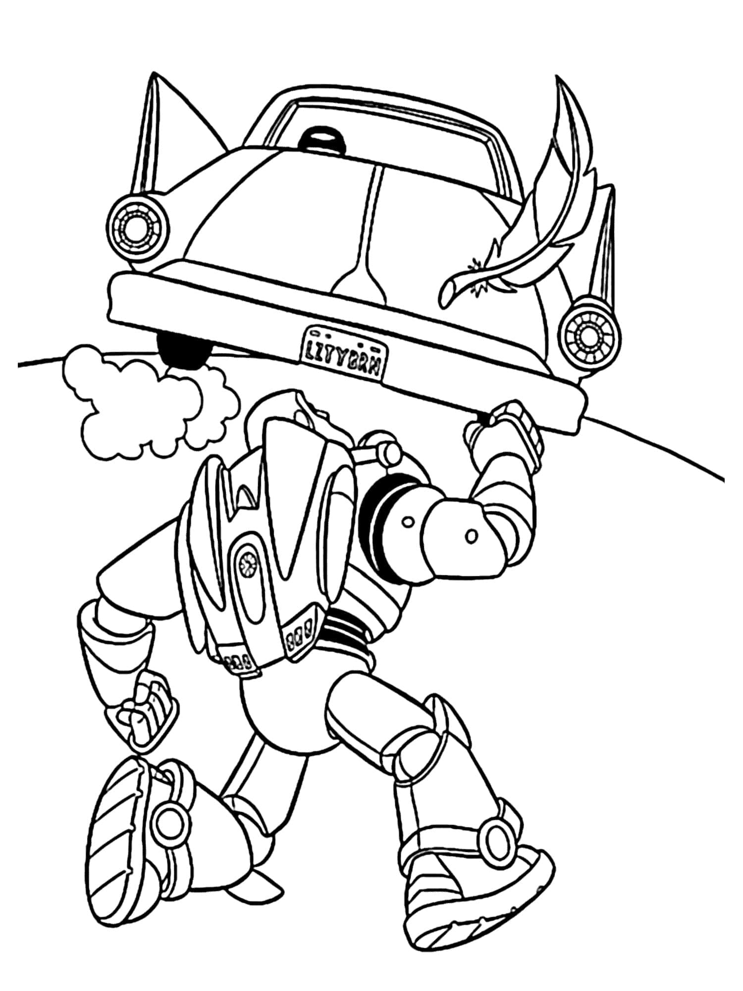 Desenho de Toy Story de Disney Pixar para Colorir